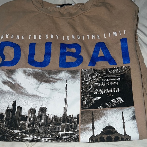 The wonderful country of Dubai t-shirt/ beige/ size XS - Picture 1 of 3